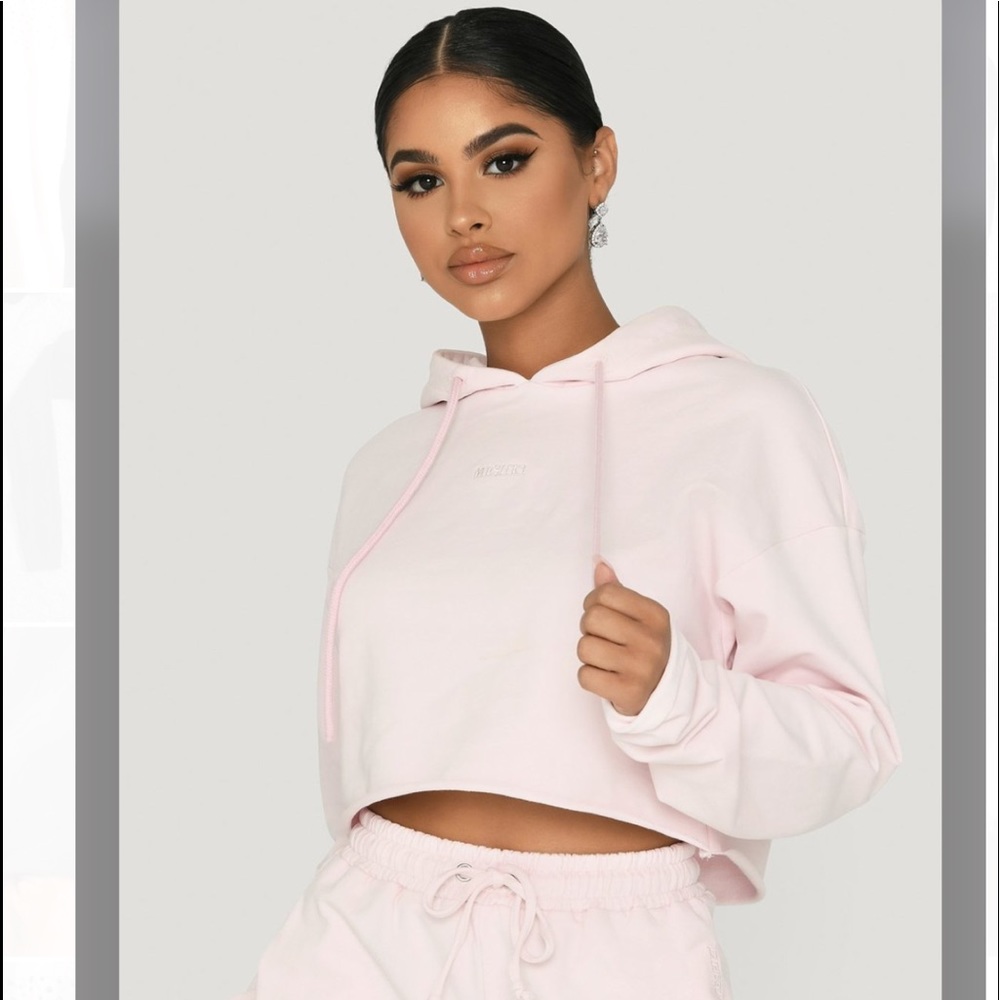 MESHKI Cropped Jumper